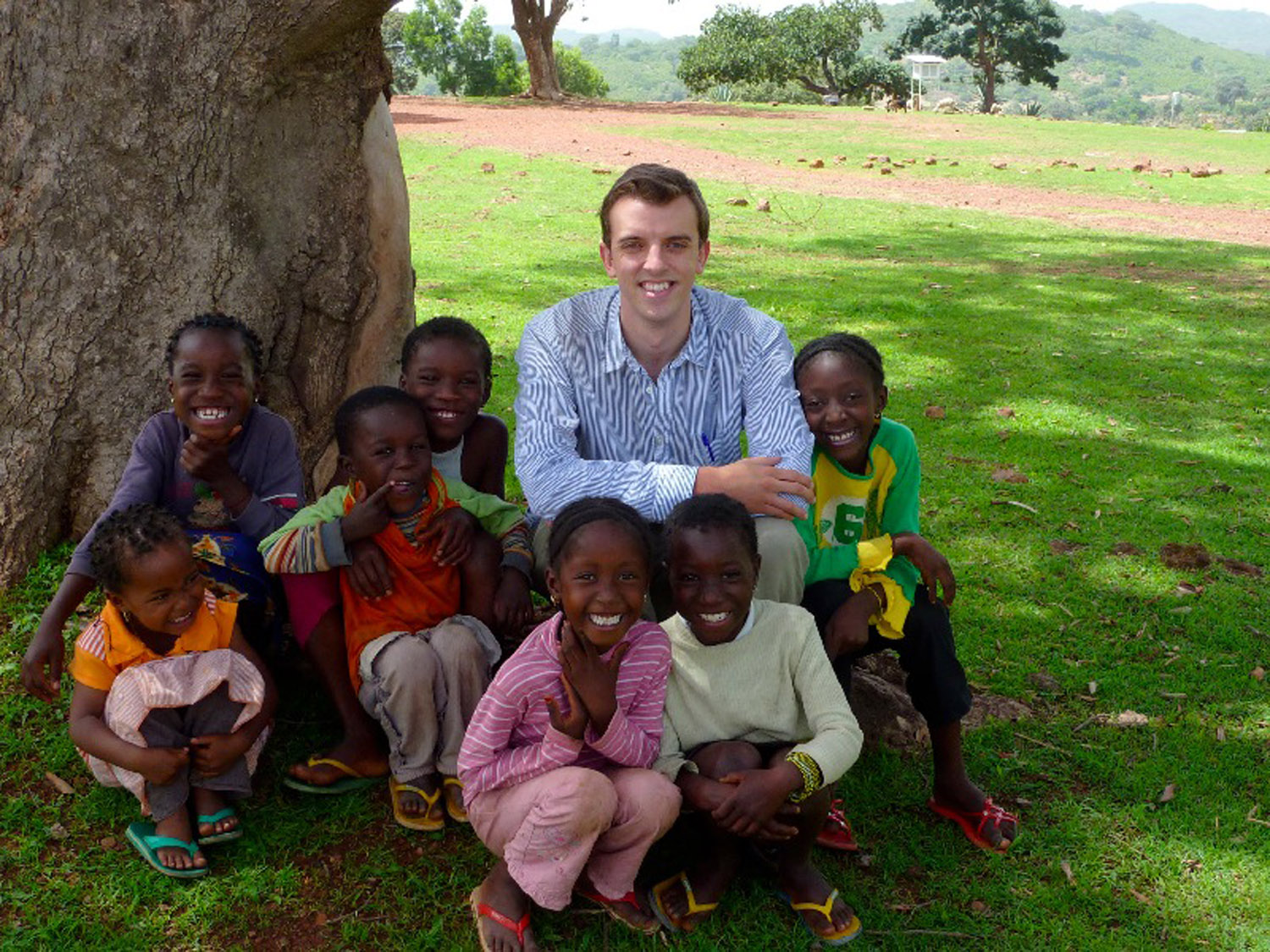 Peter Blair in Guinea