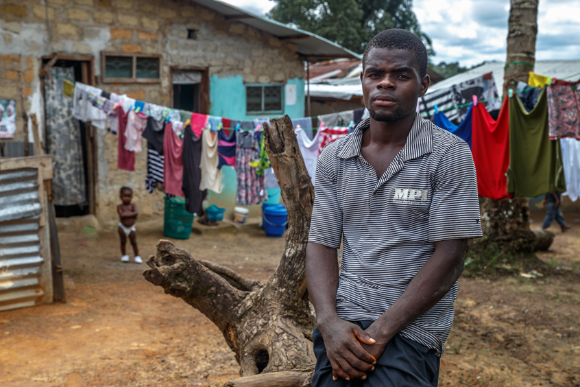 Boimah Dorley, a brickmaker in Kakata, Liberia, found a policeman at his door one day, threatening to take him to jail over a US$30 debt.